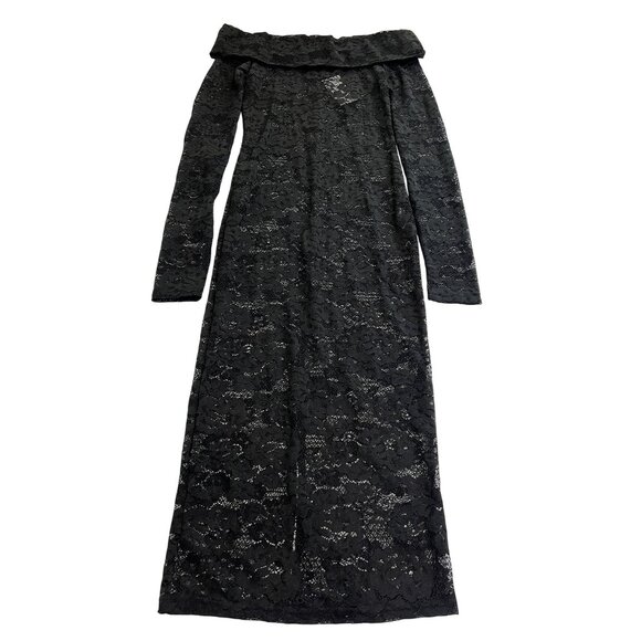 Ova The Label The Lace Dress in Black - Picture 1 of 5